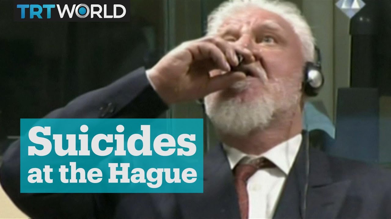 Slobodan Praljak dies after drinking poison at the Hague