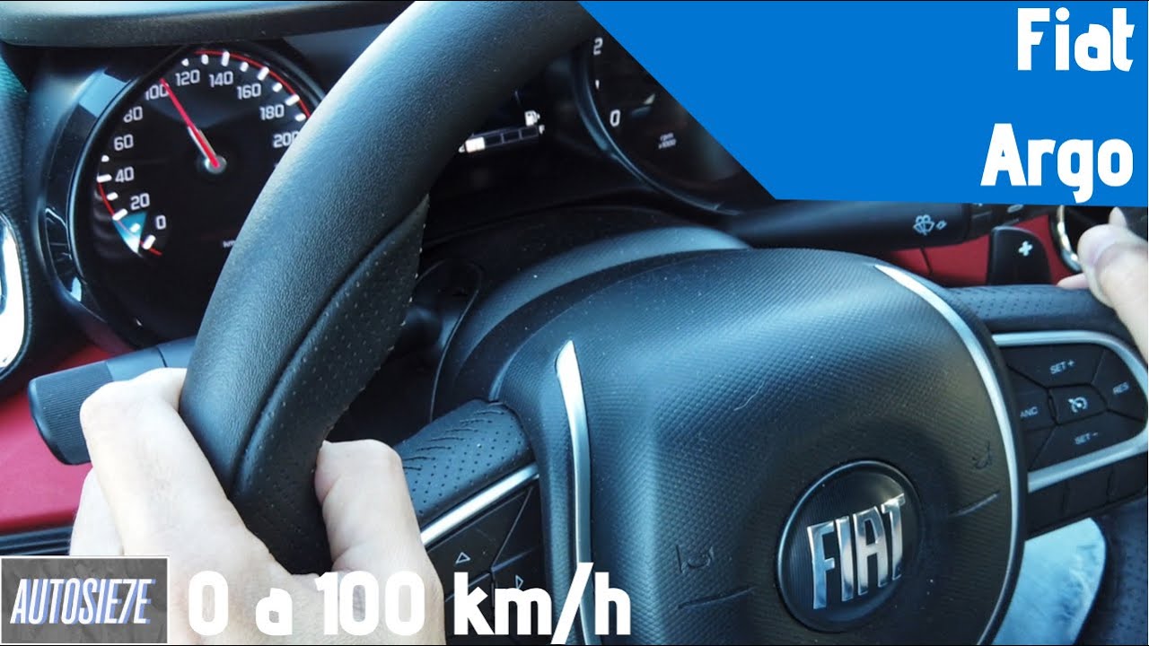 Fiat Argo 2021 0 a 100 km/h (0 to 62 MPH) | AUTOSIE7E