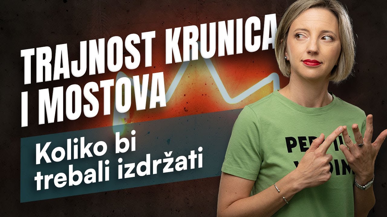 TRAJNOST KRUNICA I MOSTOVA - što mislim i kako se osjećam kad me pitaju je li neki rad 