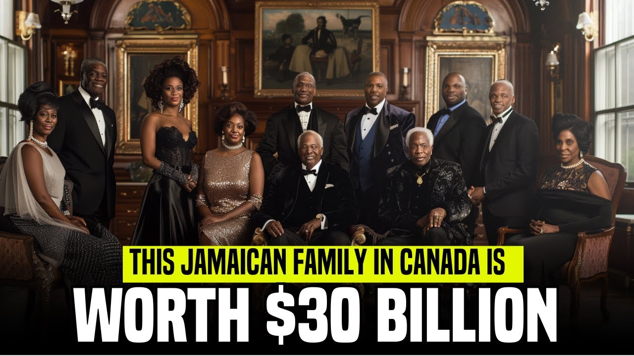 This is the Richest Jamaican family in Canada...