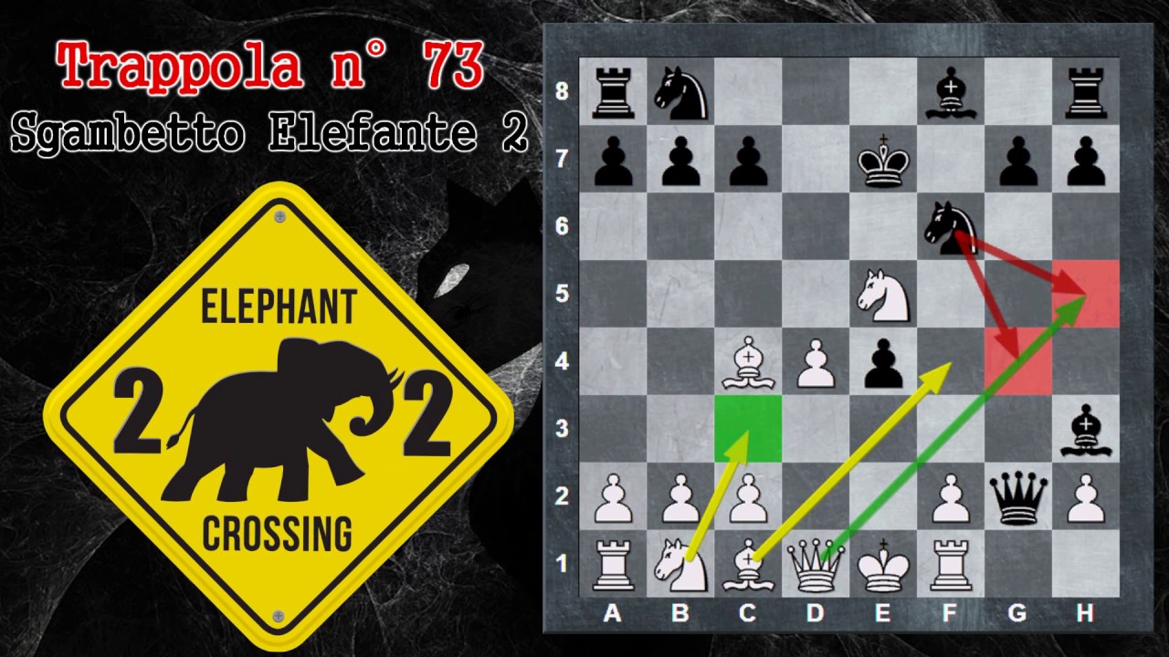 Trappole in Apertura 73 - Scacchi - Sgambetto Elefante PARTE 2 - Gambetto Elefante