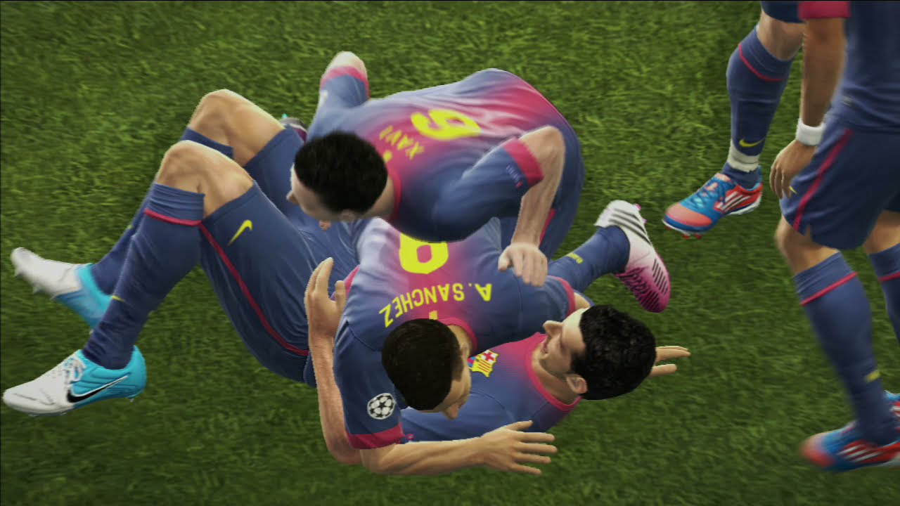 PES 2013 - PS3 GAMEPLAY -  Champions League #13 - FC Barcelona vs Manchester United - Superfinal!!!