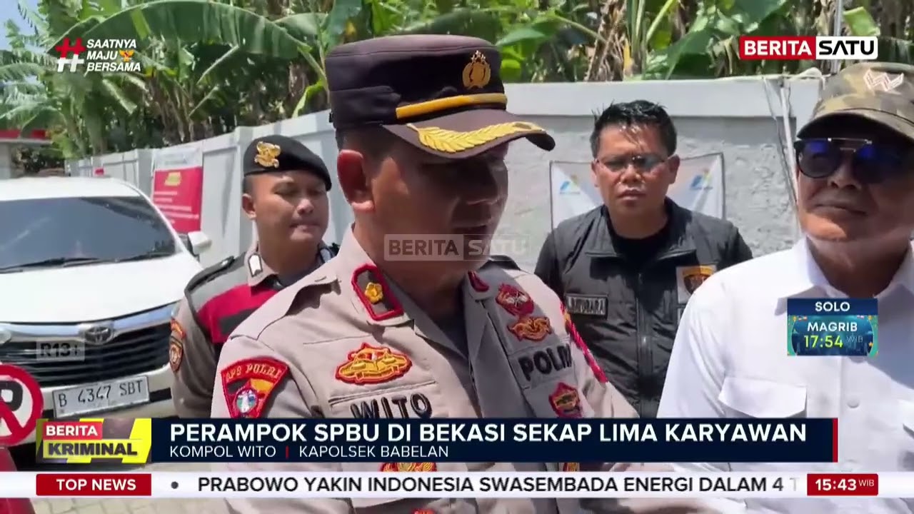 Komplotan Perampok Sekap 5 Karyawan SPBU Babelan Bekasi, Bobol Brankas Rp130 Juta! #beritasatu