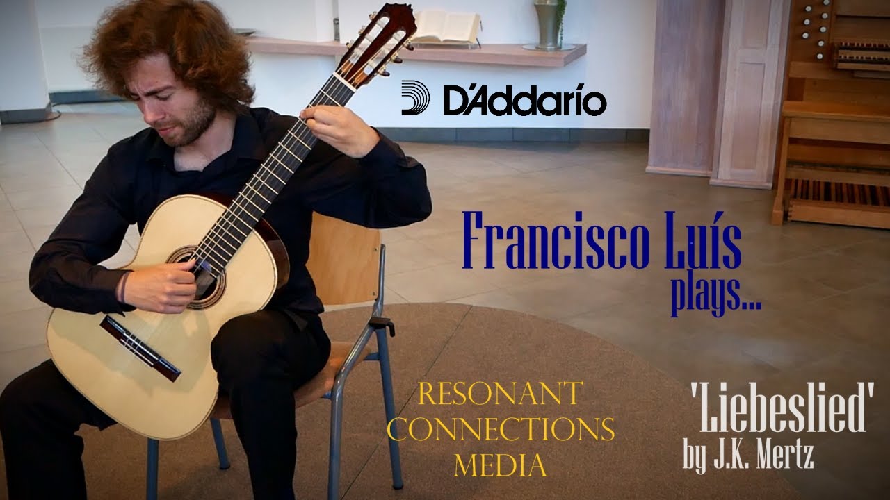 Francisco Luís plays 'Liebeslied' by J.K. Mertz on a Den Toom Luthier guitar