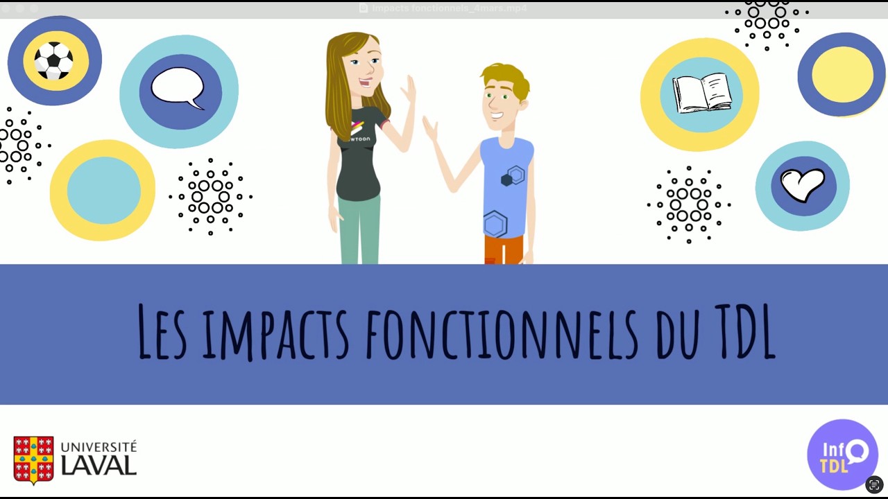 Les impacts fonctionnels du trouble développemental du langage (TDL)