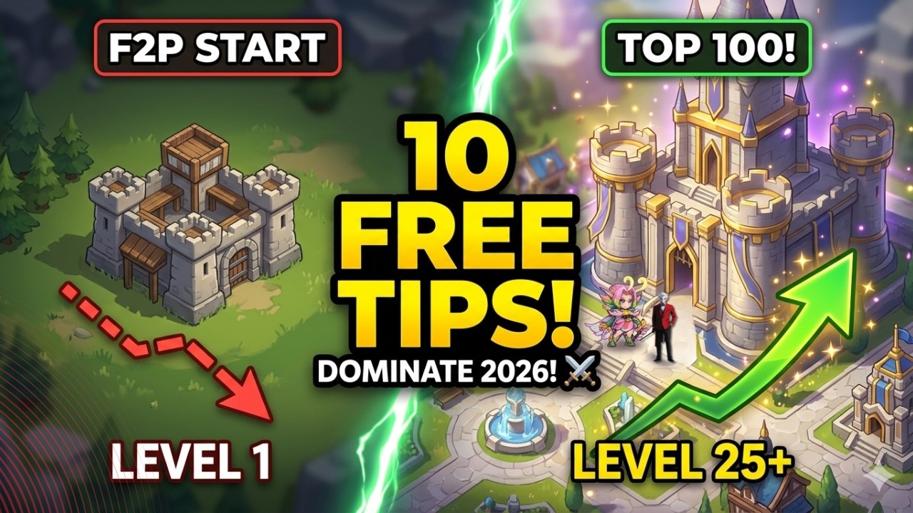 ⚔️How to Reach the TOP 100 as F2P! (10 Pro Tips for 2026)⚔️