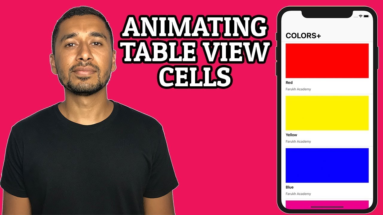 Swift 4: How to animate Table View cells?