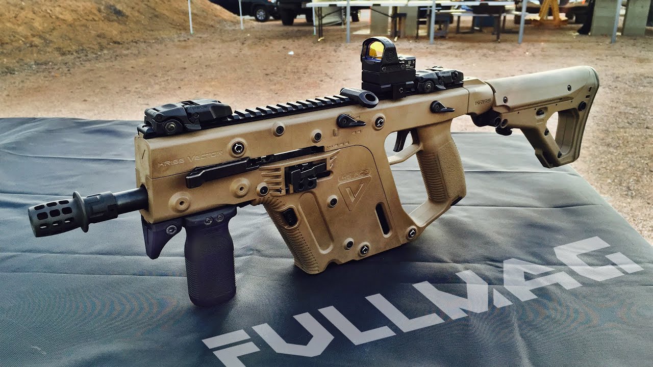 9mm Kriss Vector Submachine Gun #ShotShow