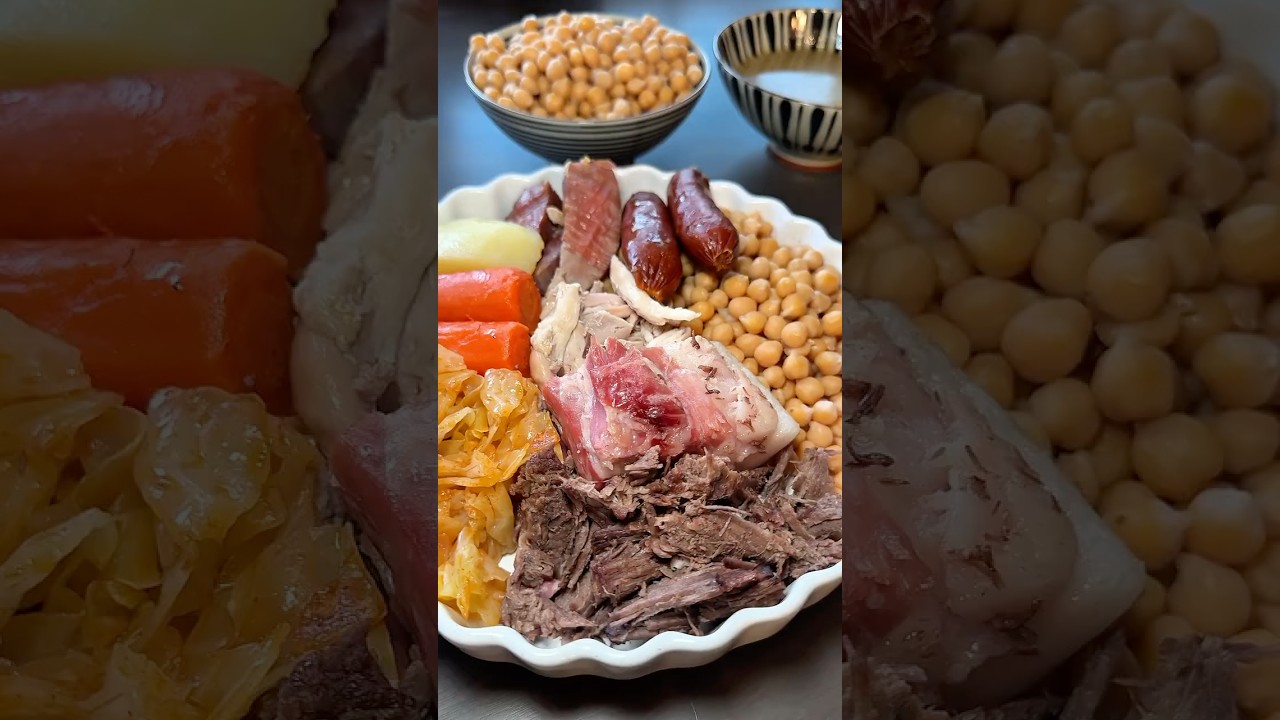 Traditional Spanish Stew (Cocido Madrile&ntilde;o)