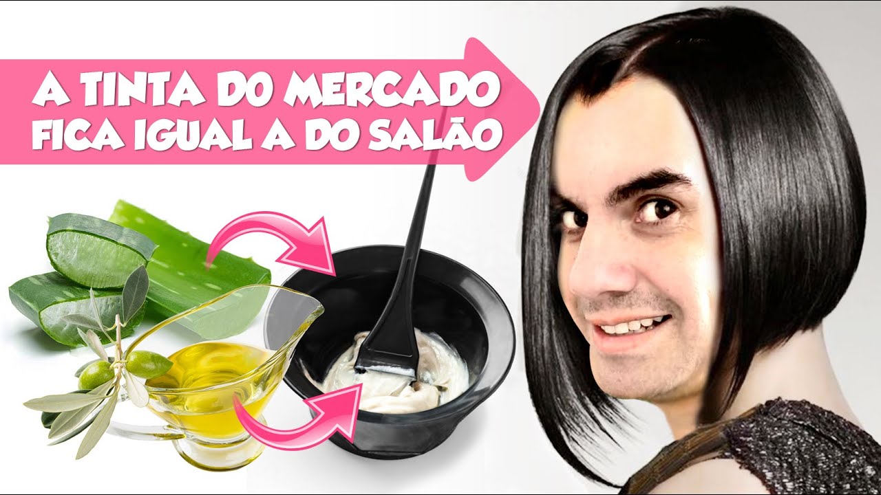 TINTA DE CABELO TURBINADA (FICA IGUAL A TINTA CARA DO SALÃO) - Fubá online