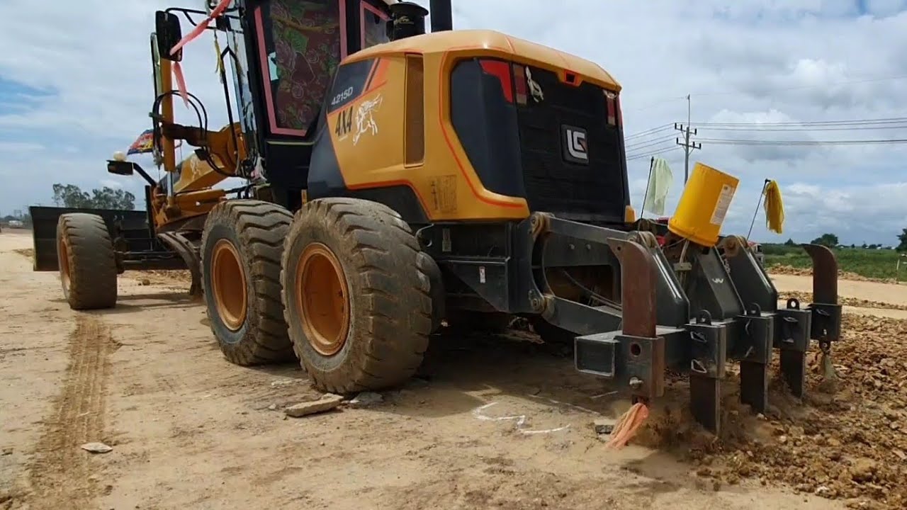 Amazing action grader Liug Long 4215D working[Ep27]