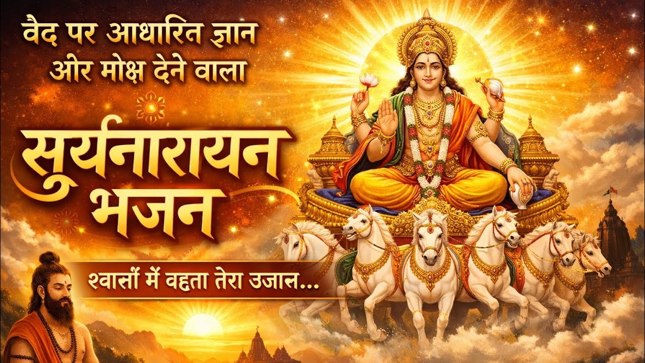 वेद पर आधारित ज्ञान और मोक्ष देने वाला सूर्यनारायण भजन | श्वासों में बहता तेरा उजास 🌞
