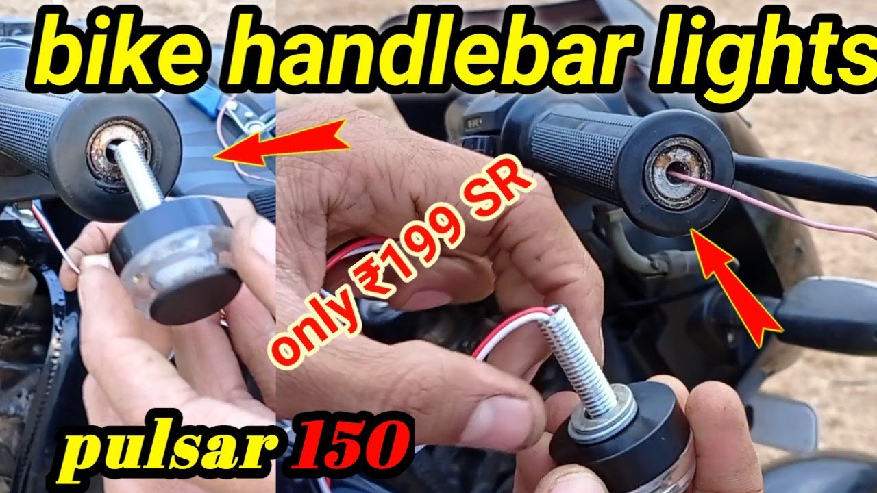 pulsar bike handlebar lights||handlebar light||bar end light #short #youtubeshort #headlight