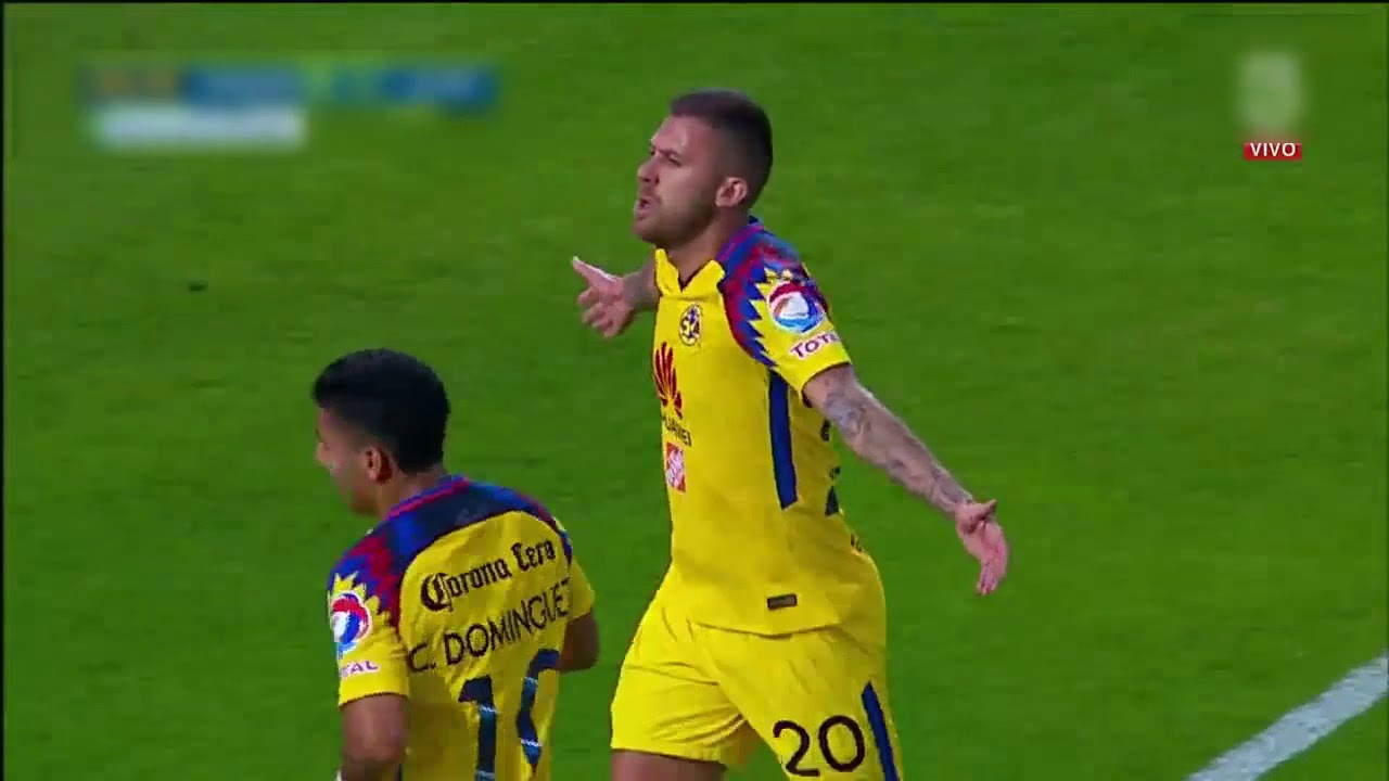 Goles de Jeremy M&eacute;nez en el Am&eacute;rica