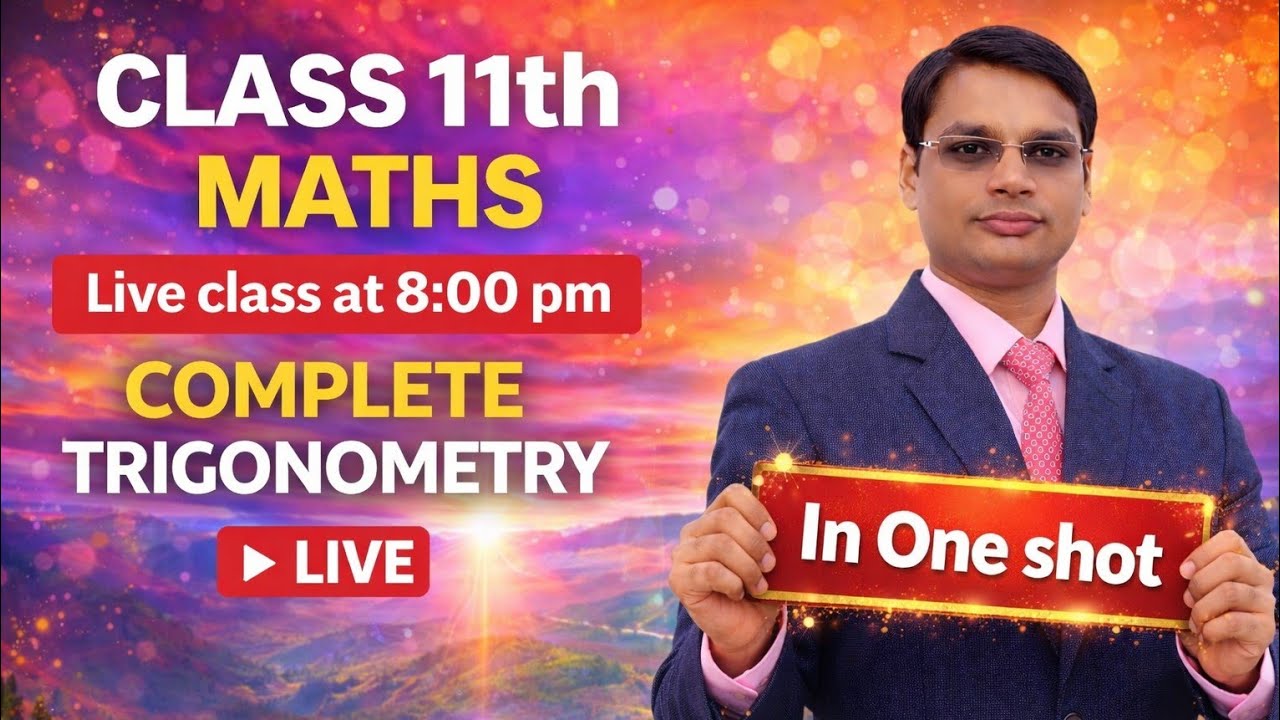 Class 11th maths ll Trigonometry ll important questions 👍ll One shot llcomplete Trigonometry #viral 
