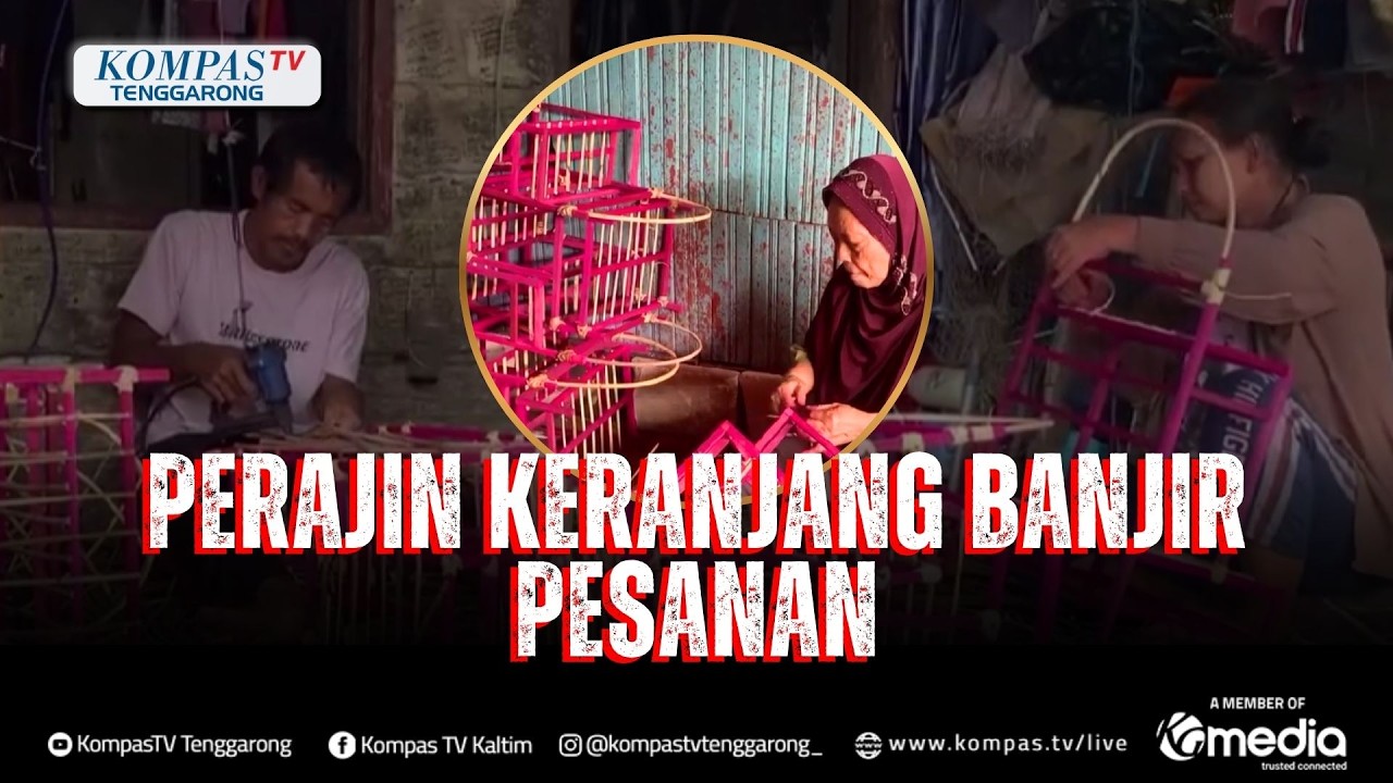 Perajin Keranjang Parcel Banjir Pesanan