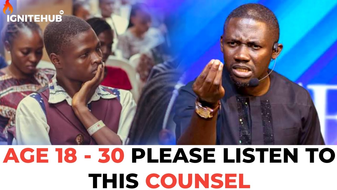 IF YOU'RE BETWEEN AGE 18 - 30 DO NOT SKIP THIS COUNSEL || APOSTLE TOLU AGBOOLA.