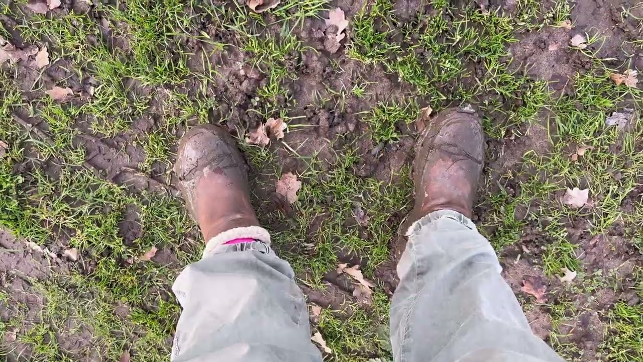 These boots weren’t made for spotting (in mud) 😆 #WorthIt 