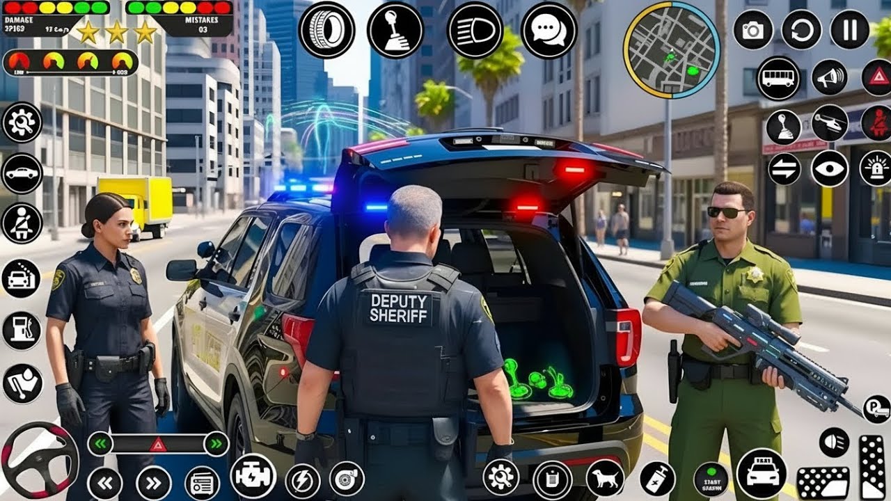 Police Car Chase Simulator 3D 2025 | Android Gameplay