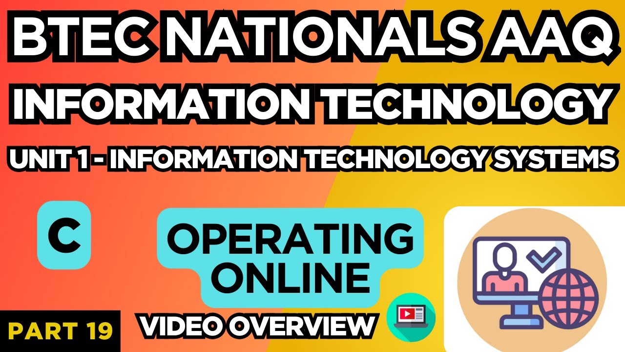 BTEC Nationals IT AAQ | Модуль 1 ИТ-системы | 