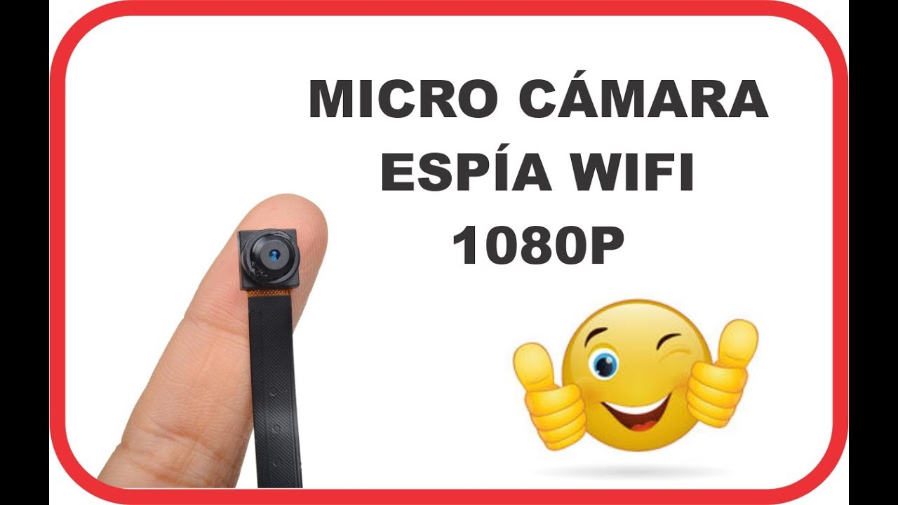 LA CAMARA WIFI MAS PEQUEÑA S06 como CONFIGURAR muestra de VIDEO