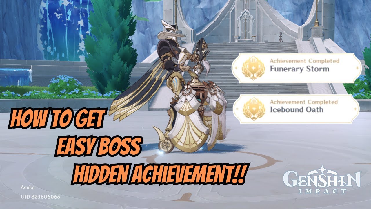 Fontaine Easy Hidden Achievement from Dancing Couple Bosses  #genshinfontaine #genshinguide
