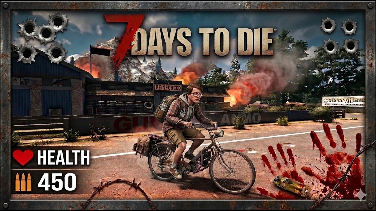 Нуб открывает охоту на зомби | 7 Days to Die #2