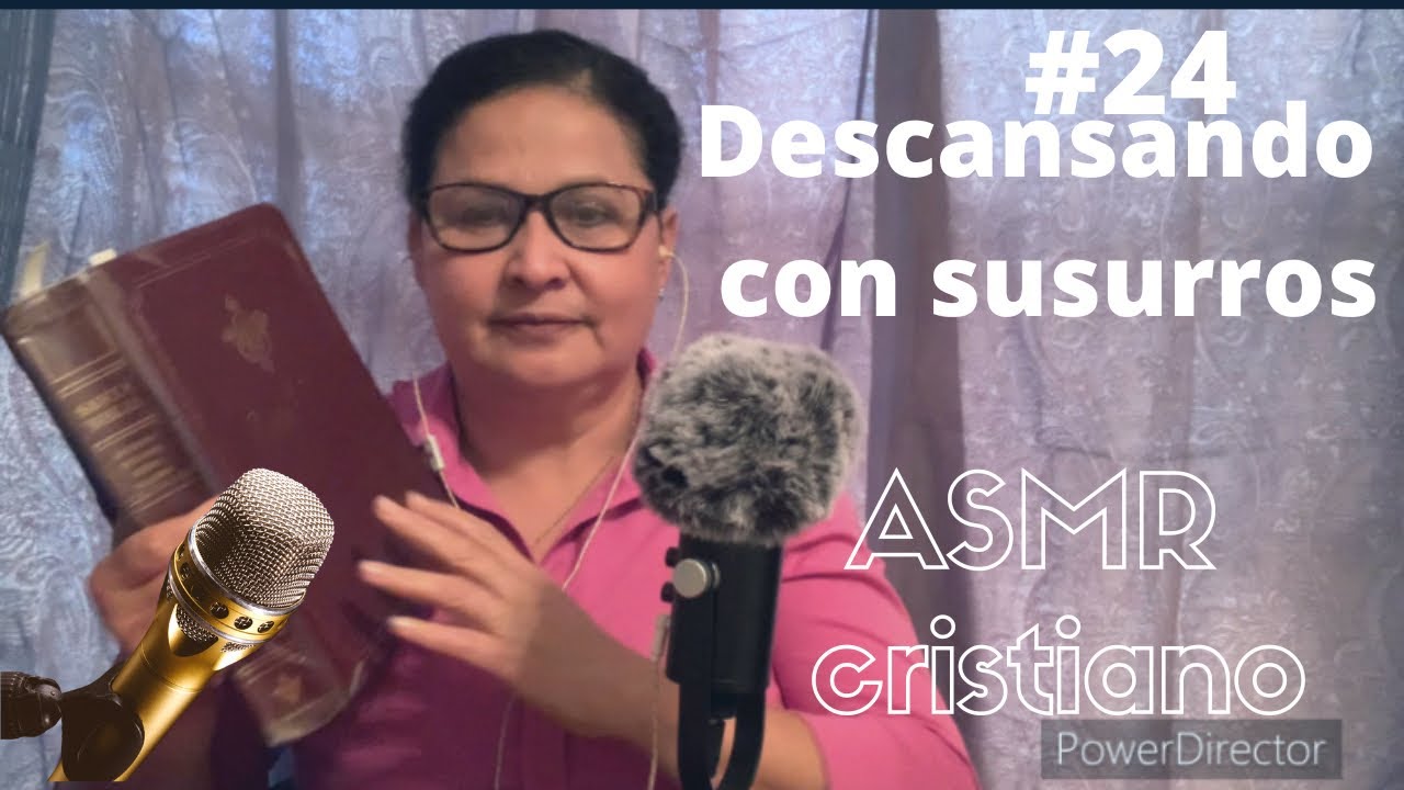 ASMR cristiano ✝️ #24 #Maria/ lectura 📖 no te pierdas este momento para relajarte/susurros