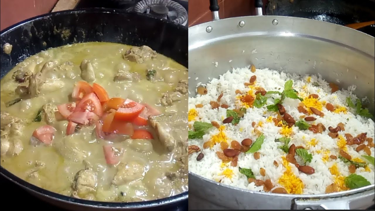 Cara Masak Nasi Beriani Ayam Guna Beras Biasa Dan Cara Rebus Beras
