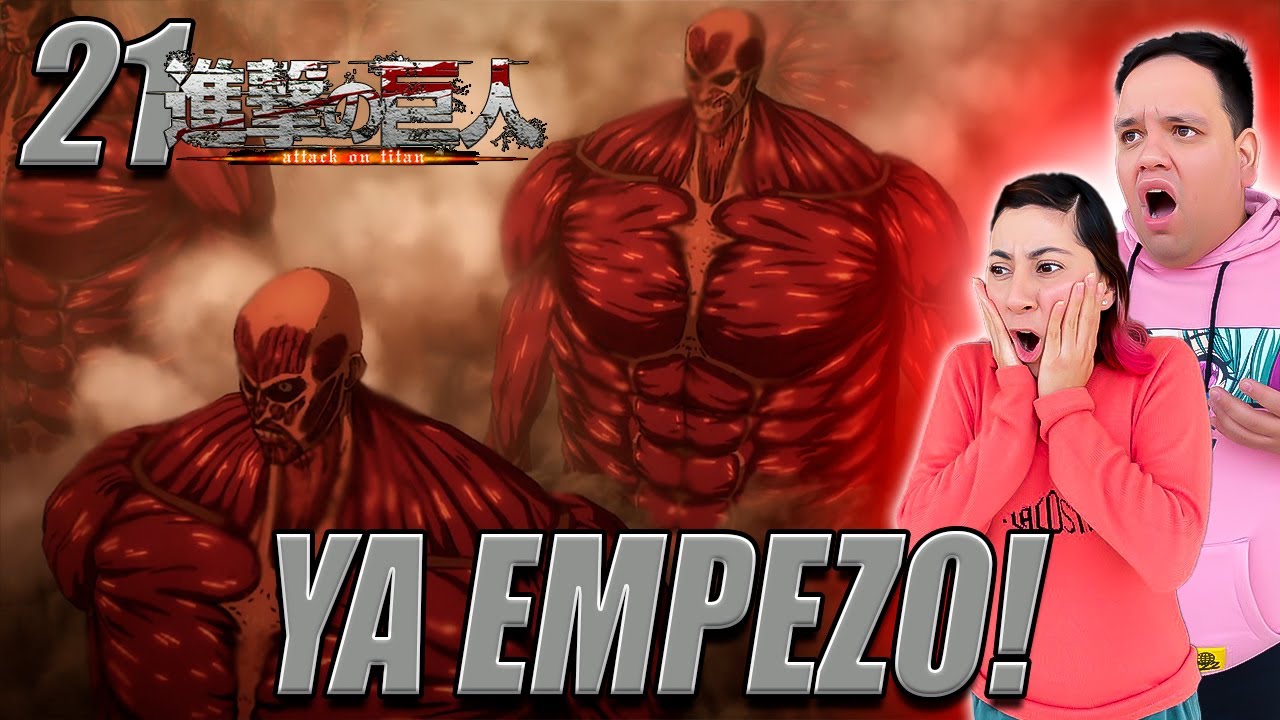 EL RETUMBAR! 😱 |⚔️SHINGEKI NO KYOJIN T4 CAP 21 | REACCION