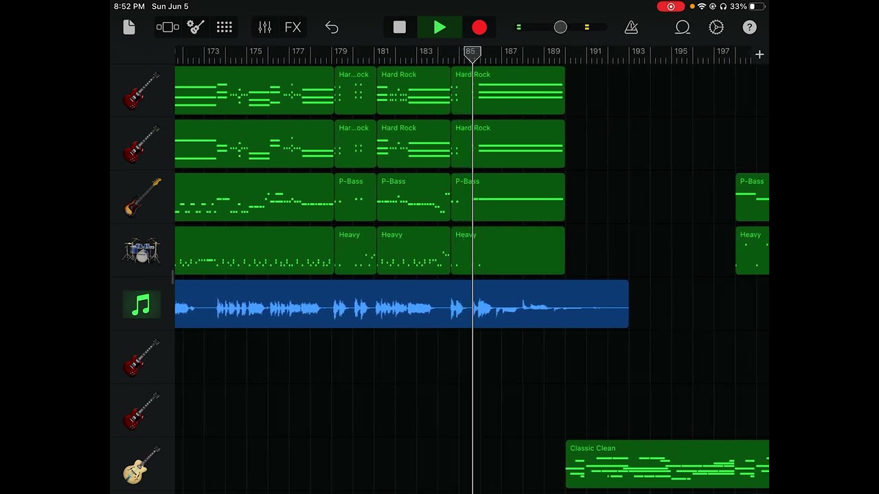 Metallica - Master Of Puppets (GarageBand Cover)