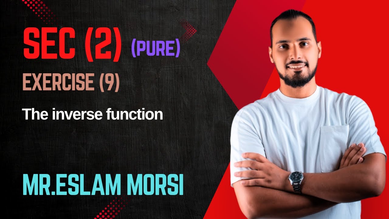 Exercise (9): The inverse function (algebra) حل تمارين المعاصر