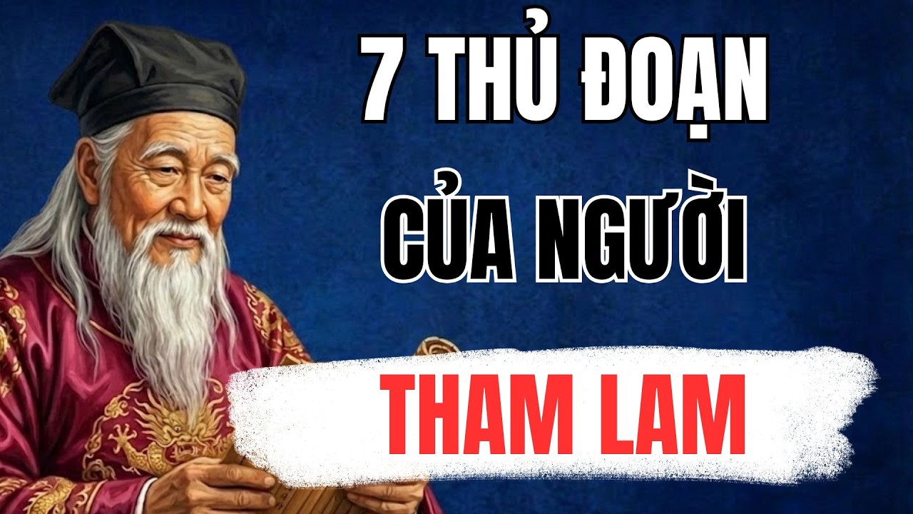 Cổ Nhân Dạy: NGƯỜI THAM LAM THỦ ĐOẠN THƯỜNG CÓ 7 ĐOẠN NÀY | Cổ Nhân