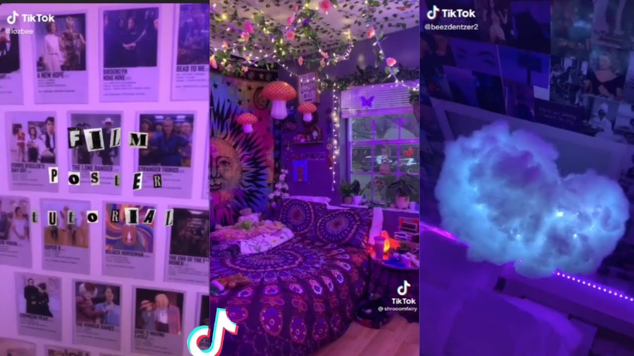 DIY room decor ideas tik tok compilation #roommakeover #roomtransformation part-2