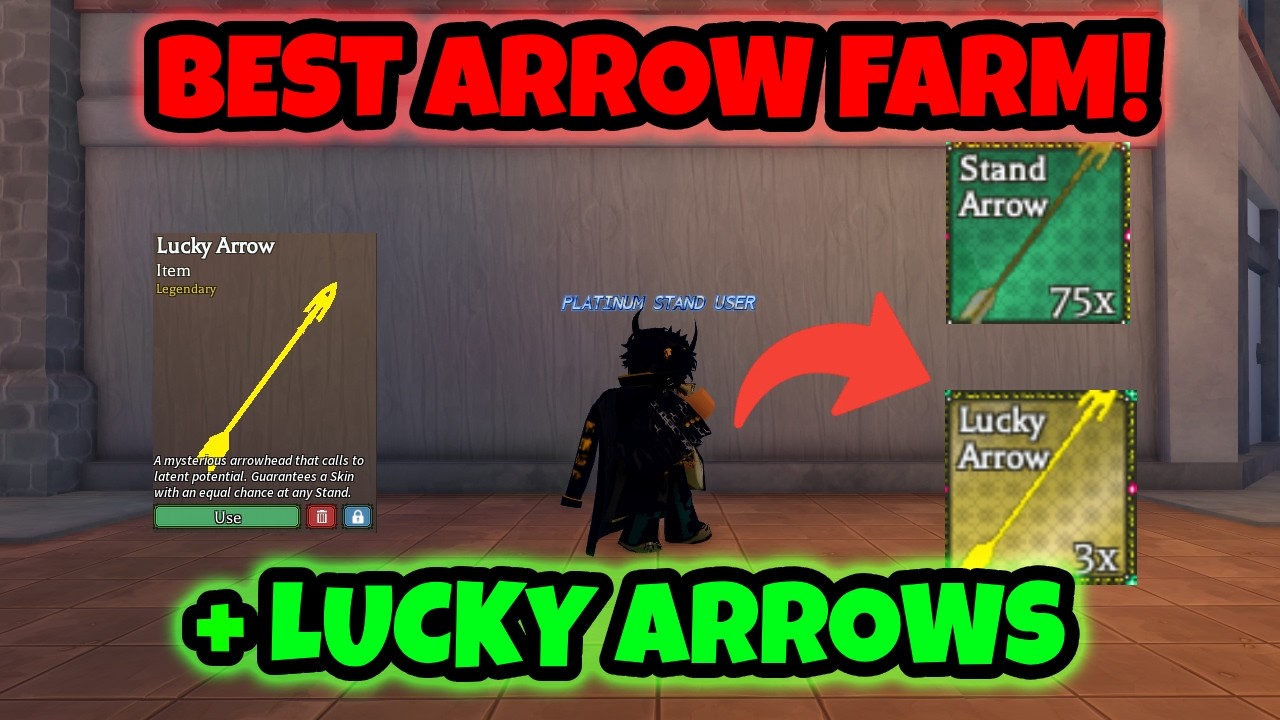 The BEST Way To Farm Arrows! | Bizarre Lineage