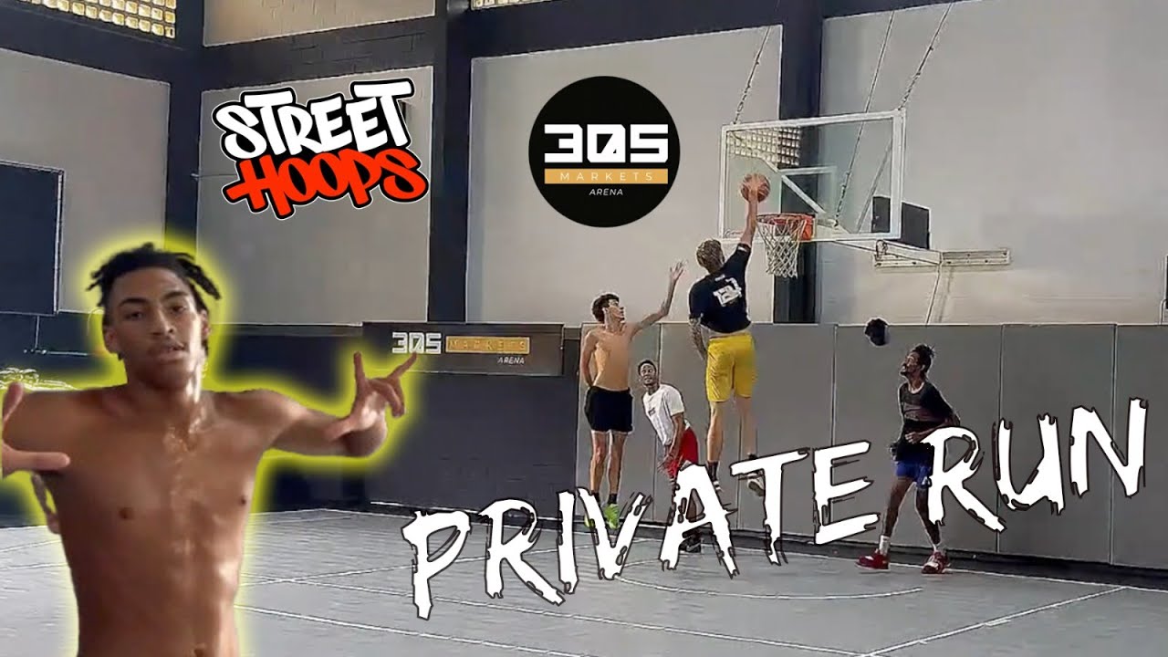 PRIVATE RUN na ARENA 305 - RACHA PESADO - BASQUETE - STREETHOOPS