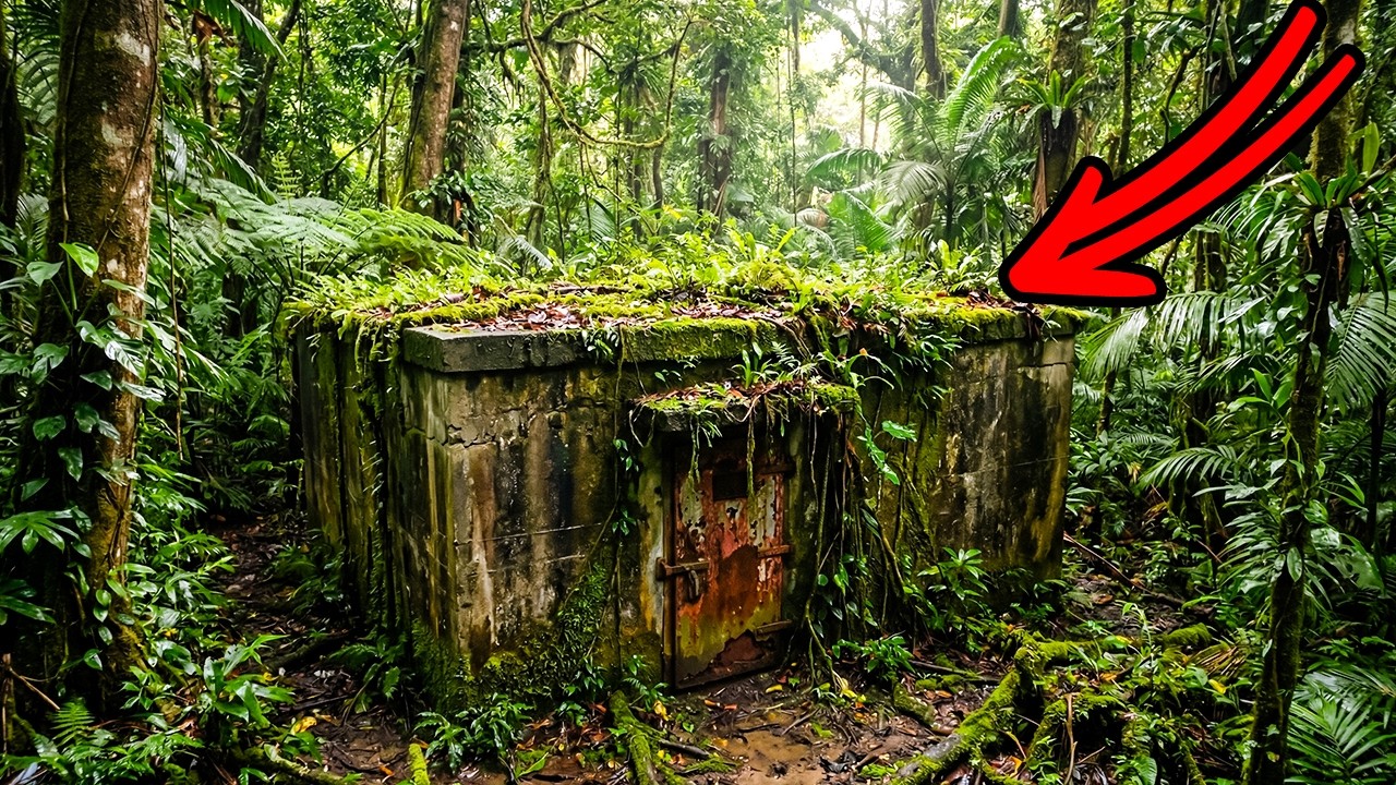 Abandoned Jungle Bunker Turned Into a Luxury Jungle Bunker | Full Build ASMR Transformation