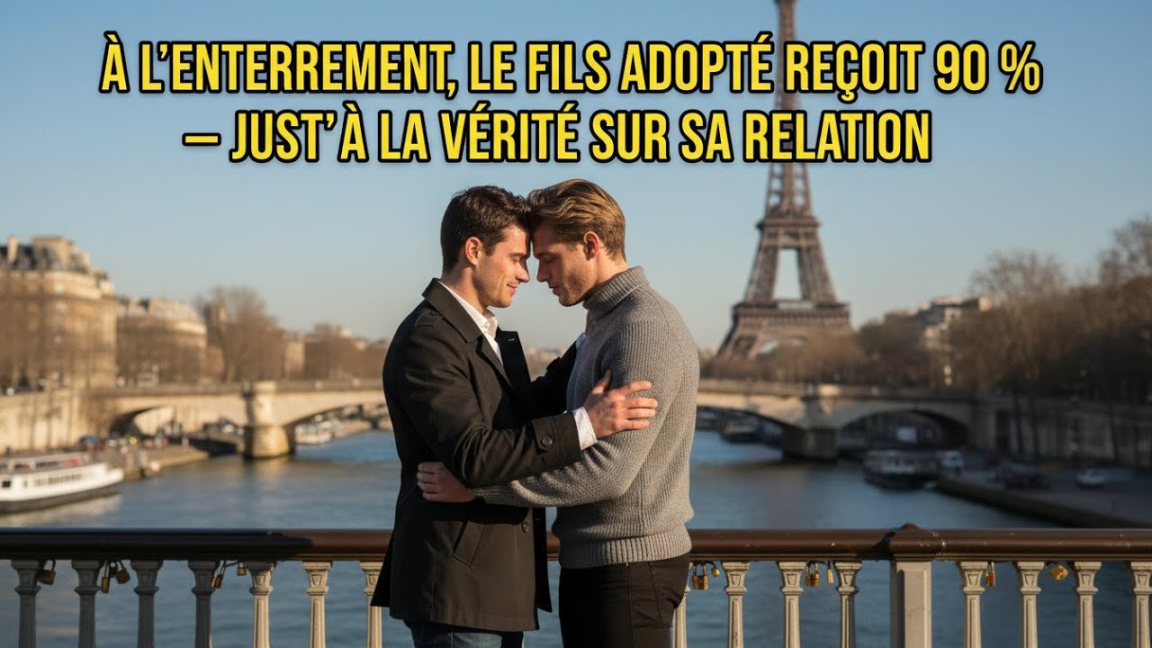 À L’ENTERREMENT, LE FILS ADOPTÉ REÇOIT 90 % — JUSQU’À LA VÉRITÉ SUR SA RELATION
