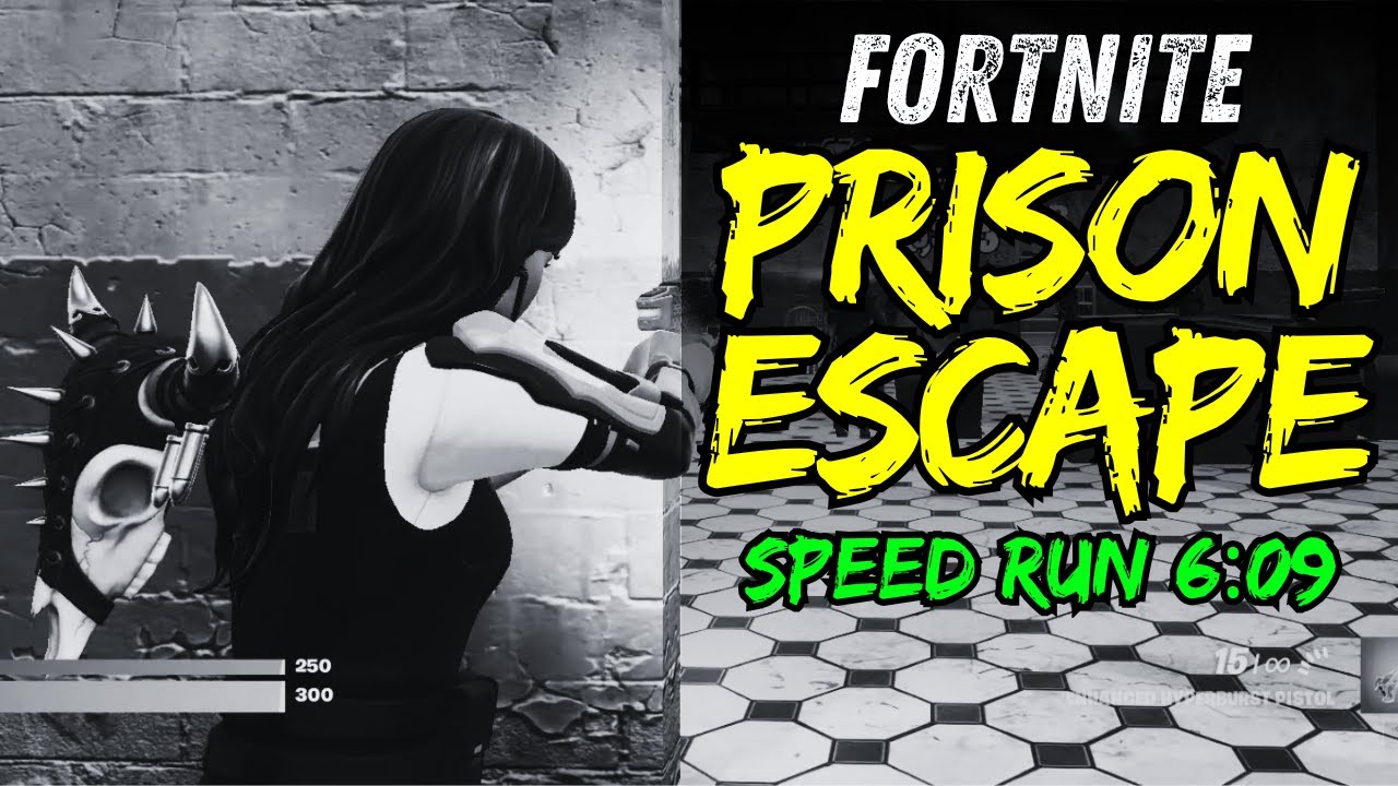 Fortnite Prison Escape Speed Run 1 - 6:09
