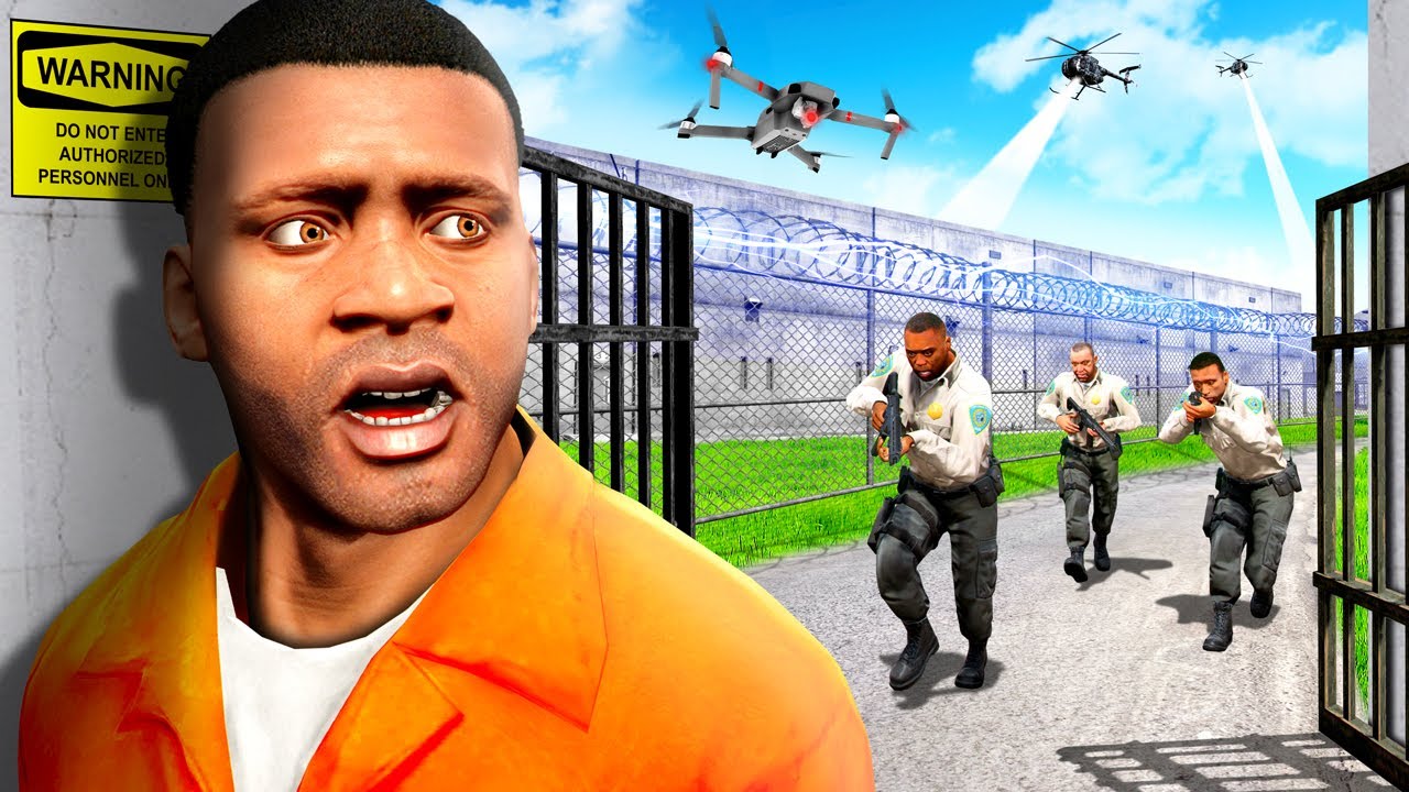 САМАЯ БОЛЬШАЯ ТЮРЬМА в GTA 5!