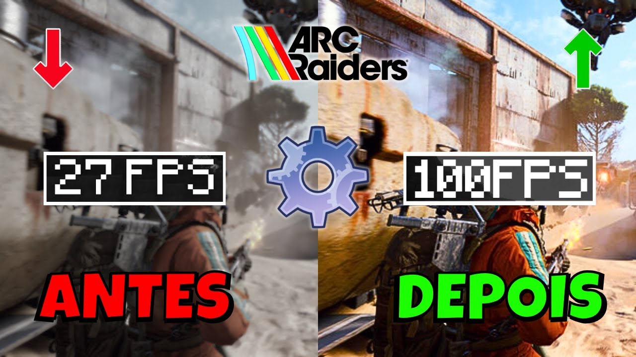 ARC Raiders - COMO TIRAR o LAG e AUMENTAR FPS (PC e NOTEBOOK) 🔥✅
