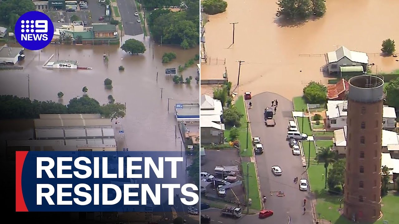 Inside Bundaberg's flood zone: Hundreds of homes and businesses underwater | 9 News Australia
