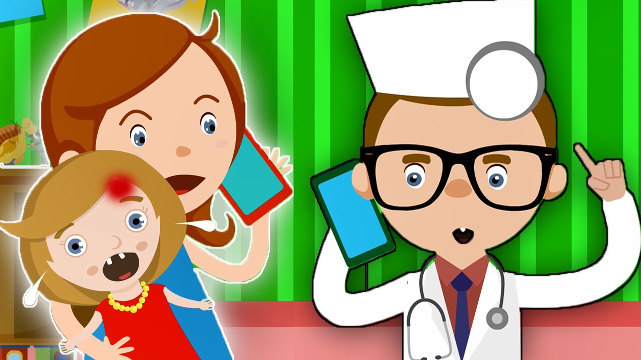Five Little Babies Jumping On The Bed | Nursery Rhymes and Kids Songs | Rainbow Songs