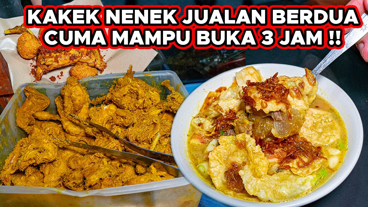 KAKEK NENEK CUMA MAMPU BUKA 3 JAM!! JUALAN BERDUA DI TEMPAT GELAP..