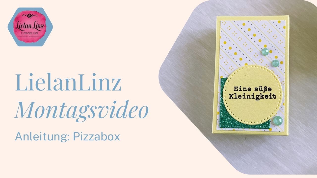 Montagsvideo - Anleitung: Pizzabox | erstellt mit Produkten von Stampin' Up!