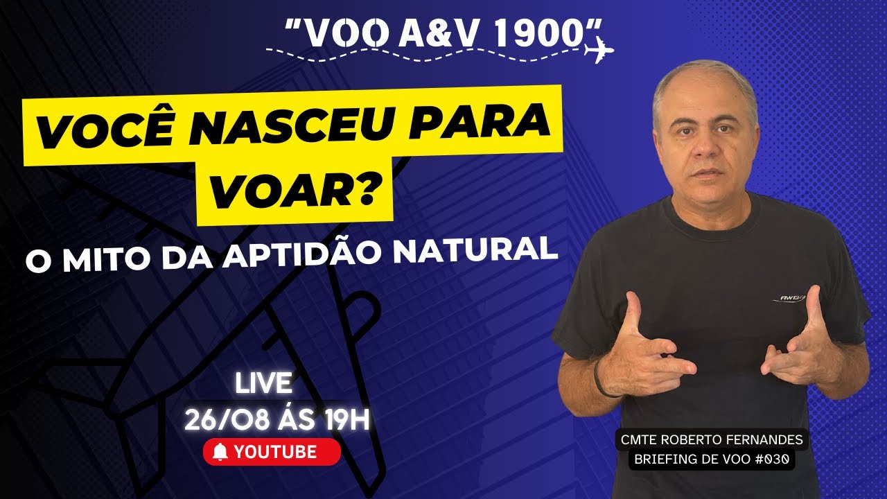 Voc&ecirc; Nasceu para Voar? O MITO da Aptid&atilde;o Natural!