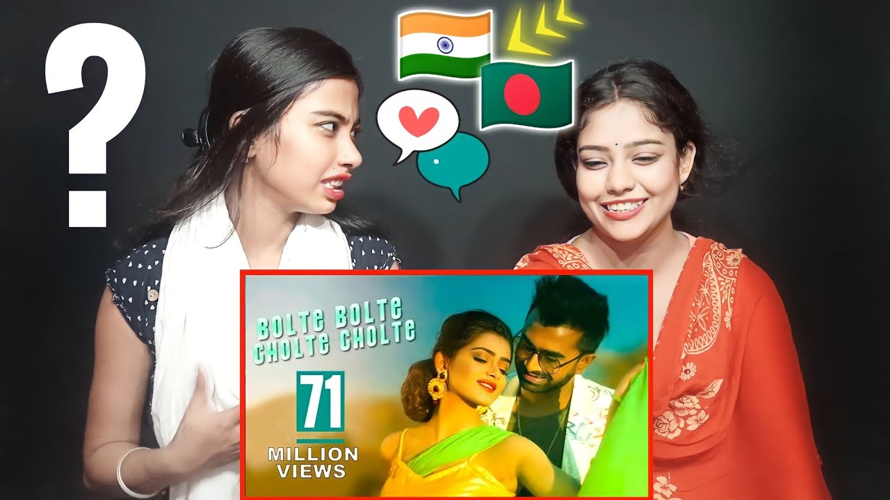 Indian Reaction On | Bolte Bolte Cholte Cholte | বলতে বলতে চলতে চলতে | Imran mahmudul | Tanjin Tisha