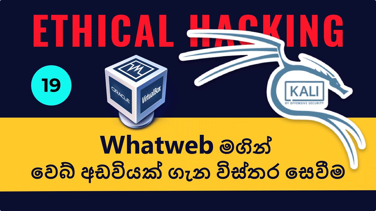 Identify website technologies with whatweb tool in sinhala ethical hacking