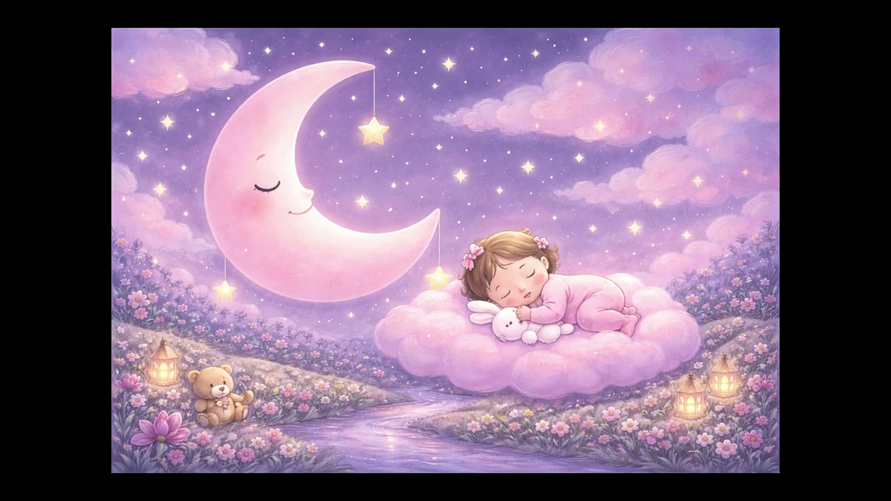 Little Pink Moon | Music for Baby Girl