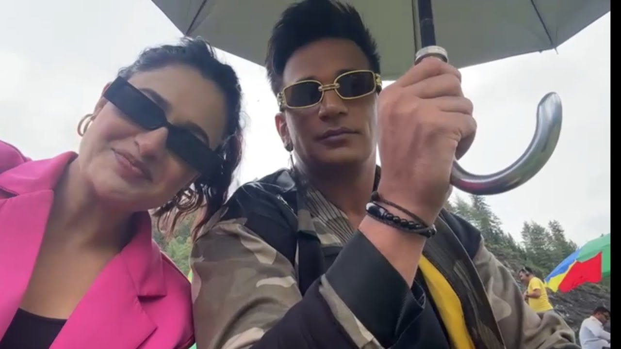 Privika Roadies Shoot ⛰️♥️🌲 @princenarulamusic5128  #vlog #princenarula #roadies #yuvikachaudhary